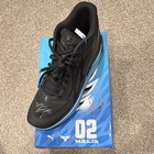 LaMelo MB.02 Black/Blue Phenom Sneakers Size 11 With Original Box Autographed  — photo 1