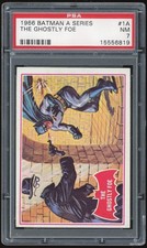 1966 Topps Red Batman #1A The Ghostly Foe PSA 7 *6819