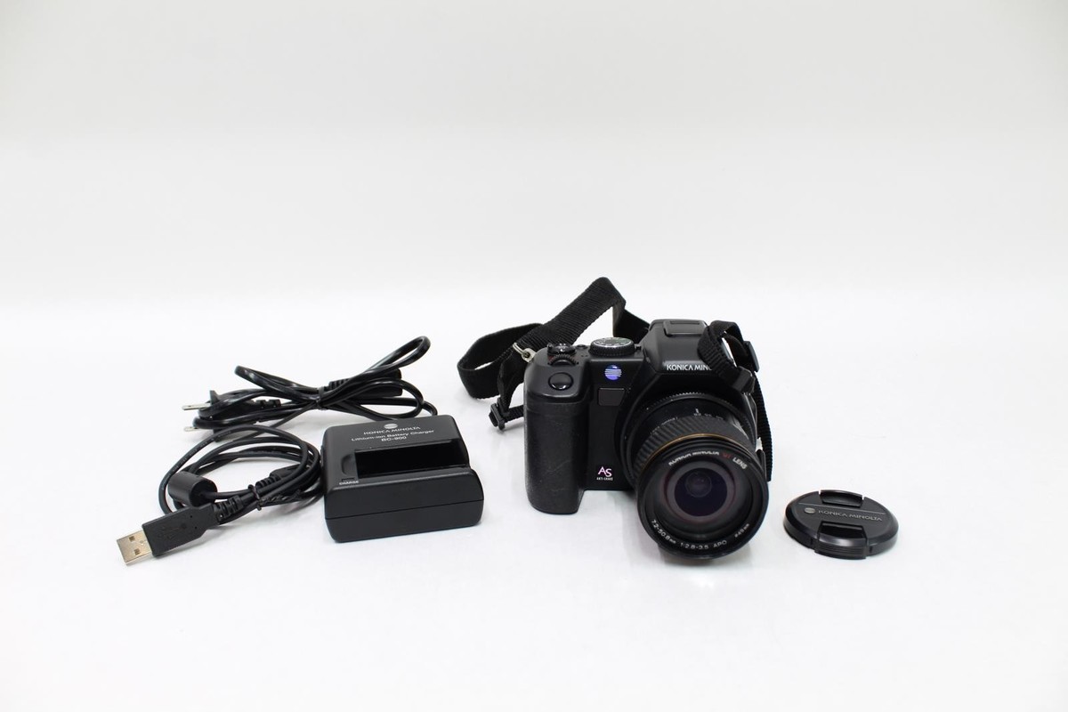 極上美品 Konica DiMAGE A200 コンパクトデジタルカメラ Konica Minolta DiMAGE A200 8.0MP Digital Camera - Black for sale