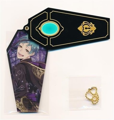 TWISTED WONDERLAND Acryl Sarg Schlüsselanhänger Box Floyd Leech Style Anime