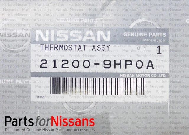 Unidad de carcasa termostato 3,5 L original Nissan 2007-2020 21200-9HP0A Foto 2 de 4