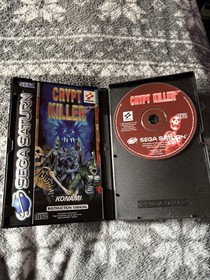 Crypt Killer - Sega Saturn Action Adventure Shooting Video Game Boxed