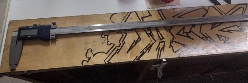 Fowler ? Used 40" / 1000mm Digital Calipers with Box