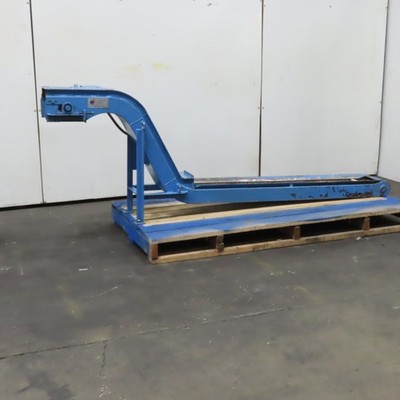 Mayfran D60W200ST-DN Mini Tote Chip Conveyor 200/220V 3Ph 1.5FPM 32'' Discharge