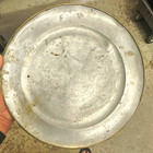 Wilton Stamped Pewter Plate Silver Tone — photo 1