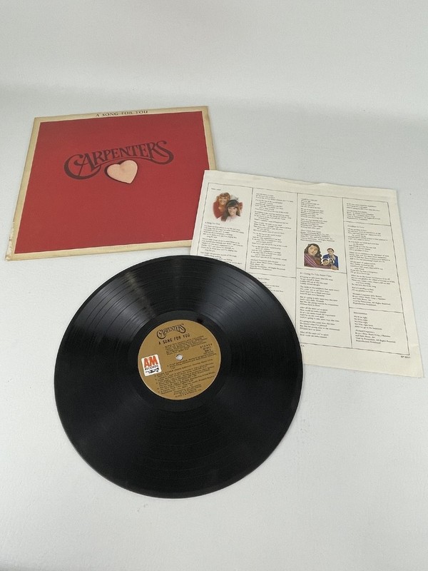 Carpenters - A Song For You LP Record 1972 First Pressing A&M Pop 33RPM