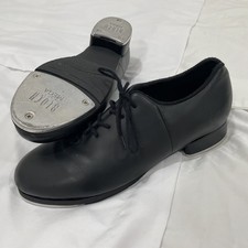 Women  s Size 9M Bloch Tap Dance Shoes Black Worn Once 