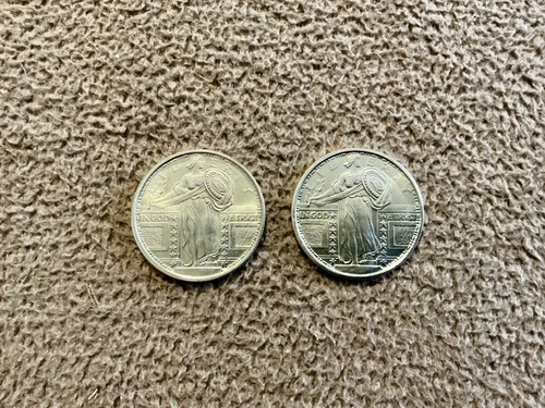 (2) 1 oz Standing Liberty Silver Round .999 fine Silver Bullion 1 Troy Ounce