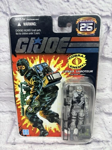 New ListingHasbro GI Joe  Firefly (Cobra Saboteur) 3.75 Inch Action Figure - GI JOE