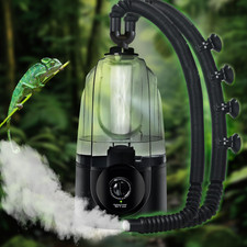 3.8L Reptile Fogger Mister, Quiet Reptile Humidifier for Reptiles Tank, Terrariu