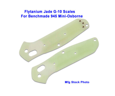 Benchmade 945 Mini-Osborne Flytanium Scales Jade Green G-10 NEW SEALED PKG