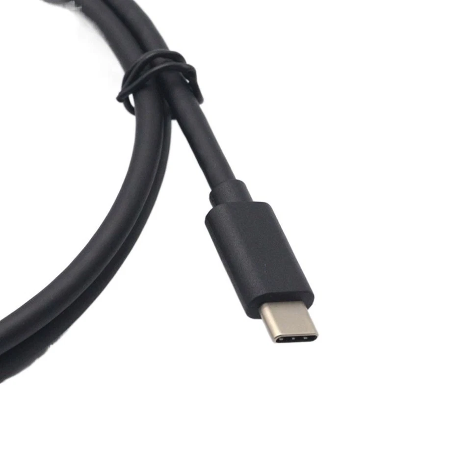 1M 0.5M Panel Mount Type-C USB-C Male To Female Extension Cable With Screw Hole - Image 3 of 4
