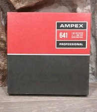 Vintage: New, Ampex 641, 7", 1 Mil, 1/4" X 1800ft Reel To Reel Tape