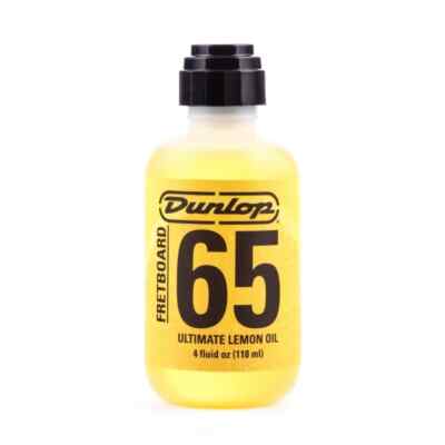 Jim Dunlop Gitarre Griffbrett Zitronenöl Reiniger 4 flüssige Unzen (4 Unzen) Sprühflasche