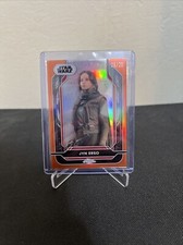 2024 Star Wars Topps Chrome - Orange 119 JYN ERSO 25 /25