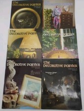 The Decorative Painter Magazine 6 Issues/year 1987 Tole Art Crafting Patterns