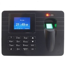 MARCATEMPO TIMBRACARTELLINI IMPRONTE DIGITALI BADGE BIOMETRICO MONITOR USB