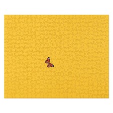 ALL YELLOW, Butterfly Jigsaw puzzle 520 pc