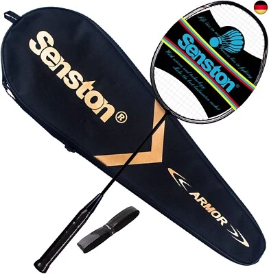 BESUCHE DEN SENSTON- Senston N80 Ultraleicht Graphit Badmintonschläger Carbon-Fiber Badminton