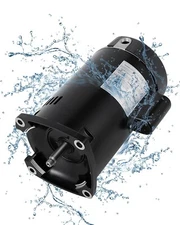 B2854 Pool Pump Motor Replacement 1.5HP 3450RPM, 115V/230V 56Y Frame Motor
