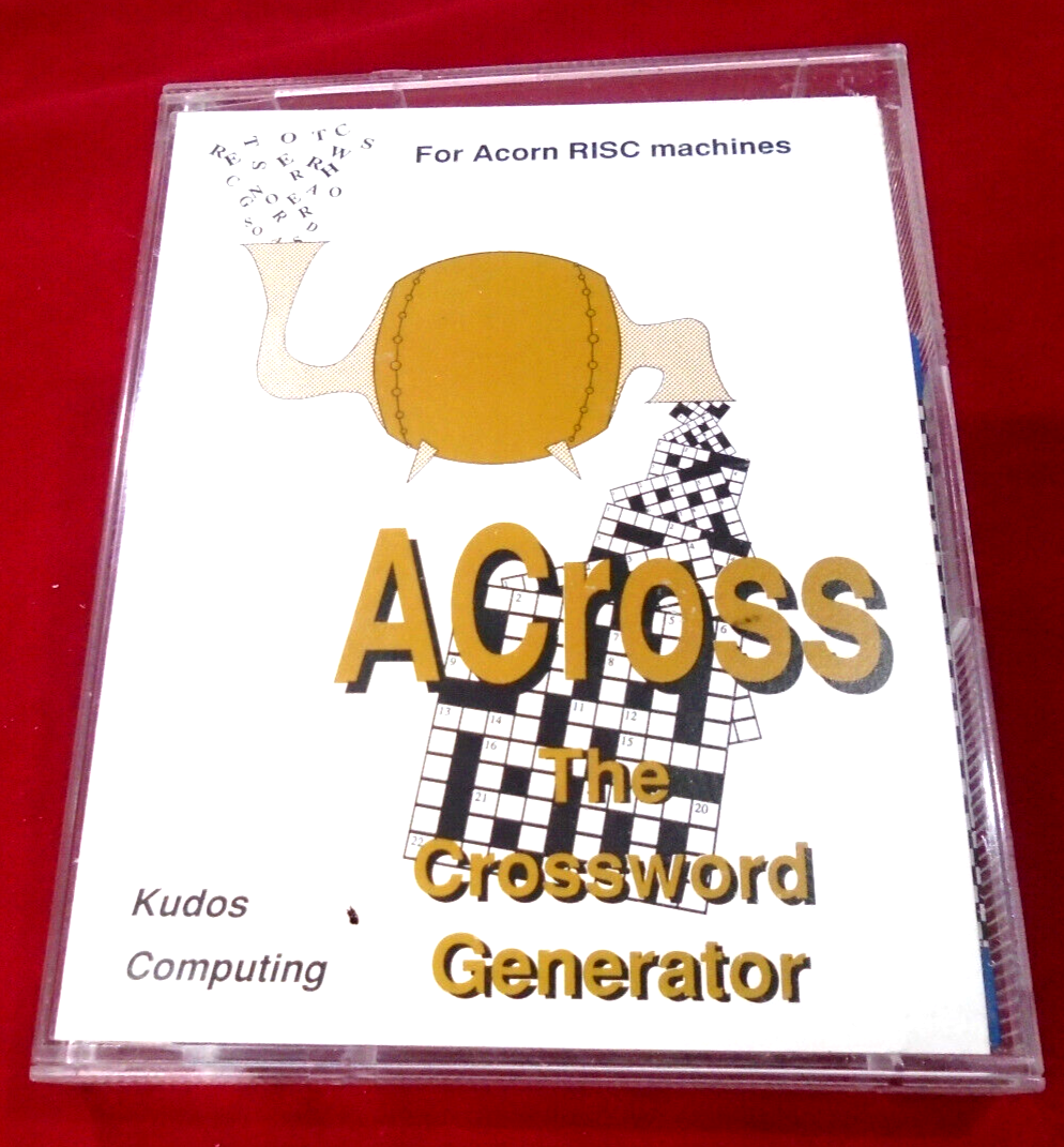 A Cross Crossword Software Generator for Acorn RISC computers 3.5