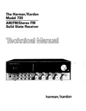 Manuale Tecnico Manuale Istruzioni per Harman Kardon 730 