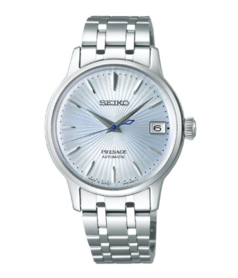 Seiko Presage Automatic Light Blue Dial Stainless Steel Women's