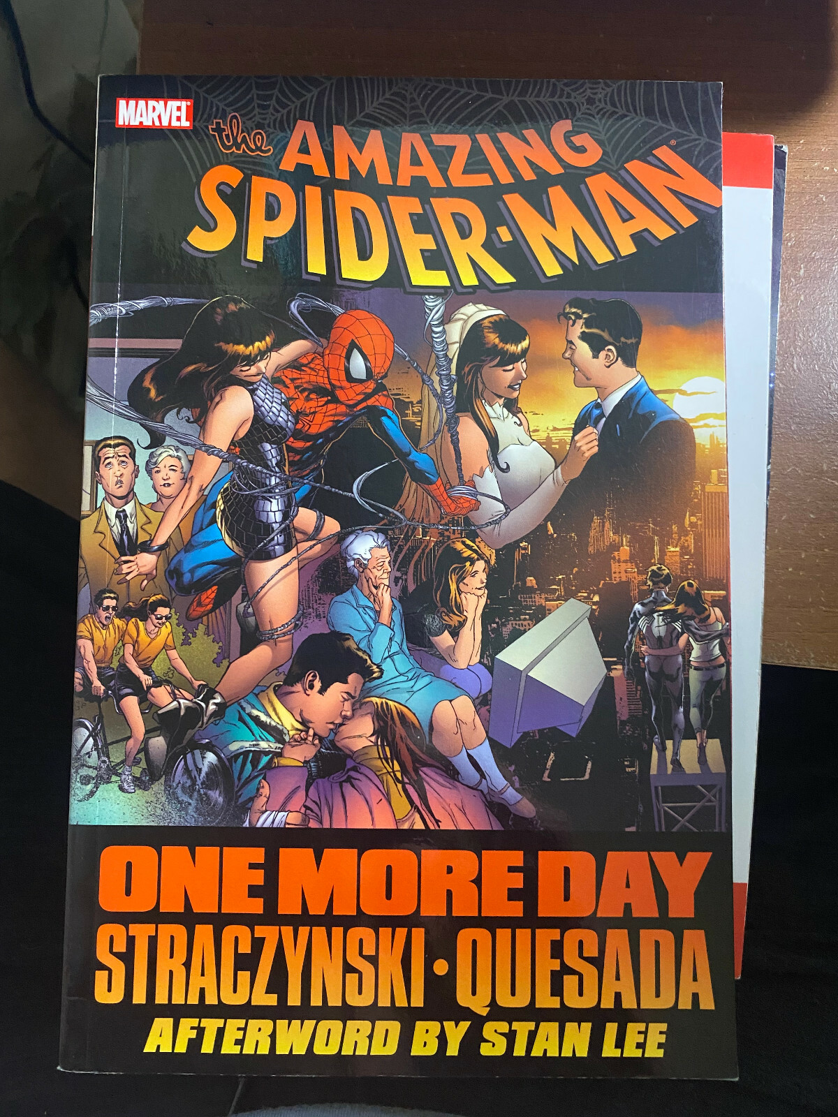 Marvel The Amazing Spider Man One More Day Paperback Stan Lee Vg Cond Ebay