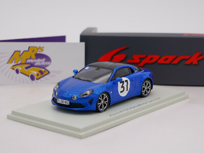Spark S6576 # Alpine A110S No.31 Rally Monte Carlo 2021 '' Esteban Ocon '' 1:43