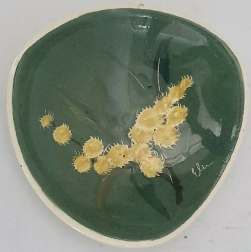 Vintage Australian Pottery Elke Wattle Dish - Picture 1 of 3