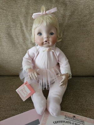ASHTON DRAKE GALLERIES PORCELAIN DOLL ''SUGAR PLUM'' BY DIANNA EFFNER