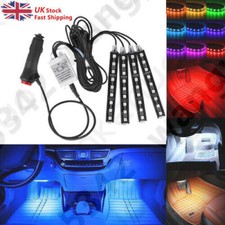 RGB Interior Footwell neon Lights For Volkswagon VW Caddy Transporter van T4 T5