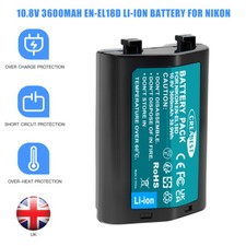 3600mAh Li-ion EN-EL18D Battery For Nikon D4 D4S D5 D6 Z9 Digital SLR Camera