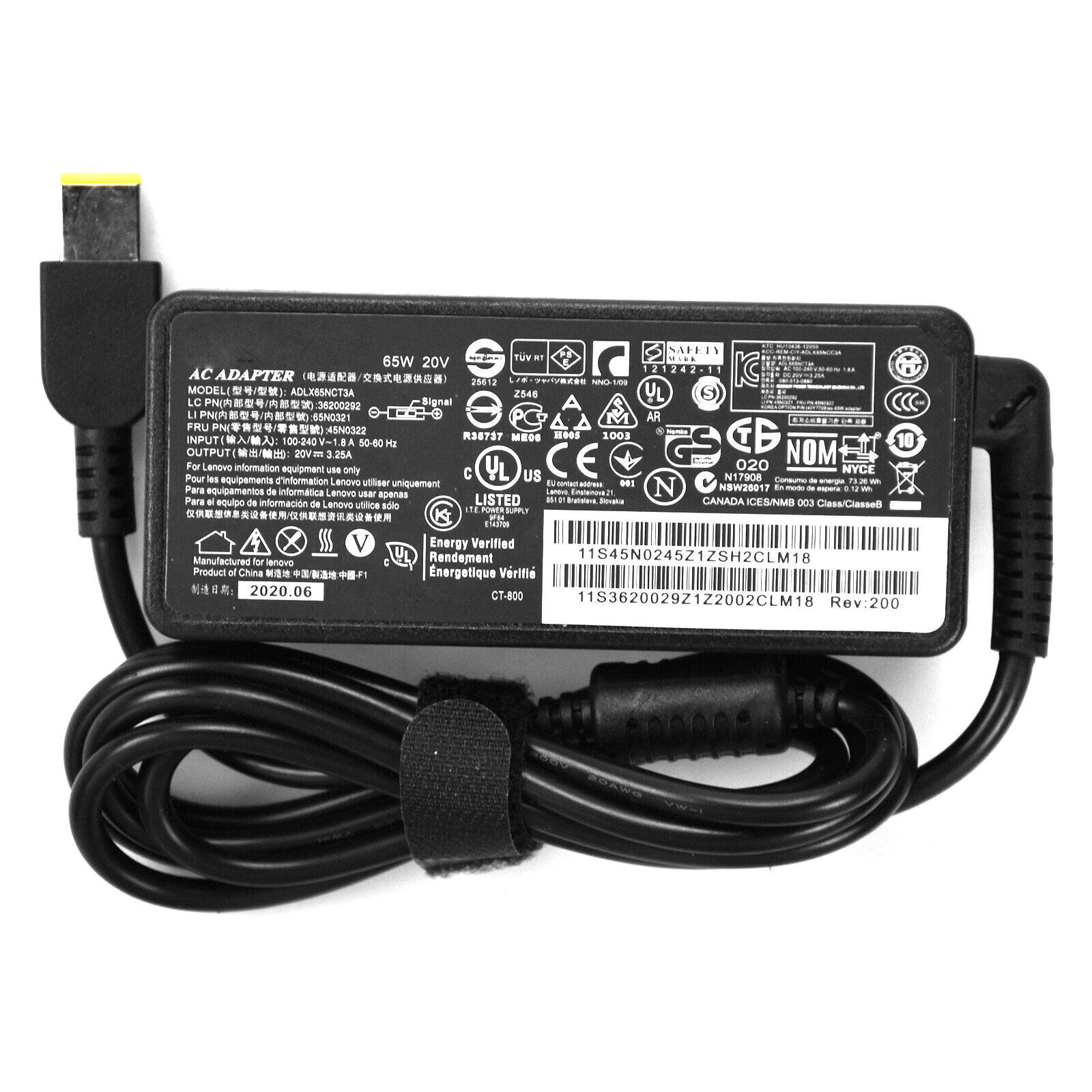 Charger 20v3.25a