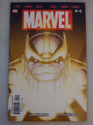 Marvel Universe: The End #4 Direct Edition 2003 Plz View Pics & Description