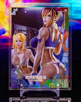 Lucy Erza Fairy Tail Charming Heavenly Kingdom CP Premium Card CP-004 Anime