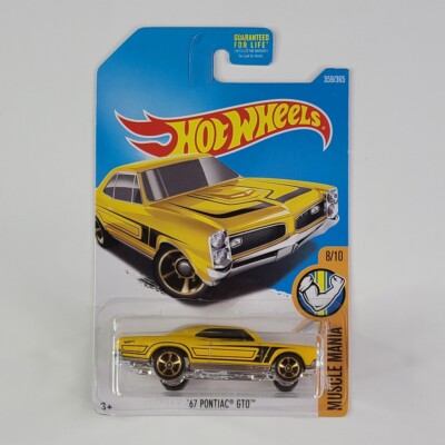 Hot Wheels - '67 Pontiac GTO (Yellow) | eBay