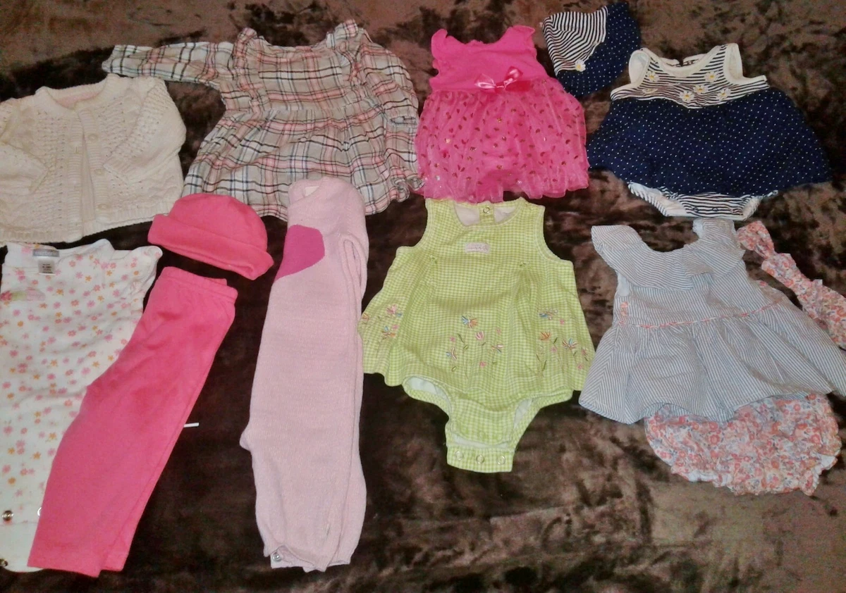 Baby girl rompers clearance ebay