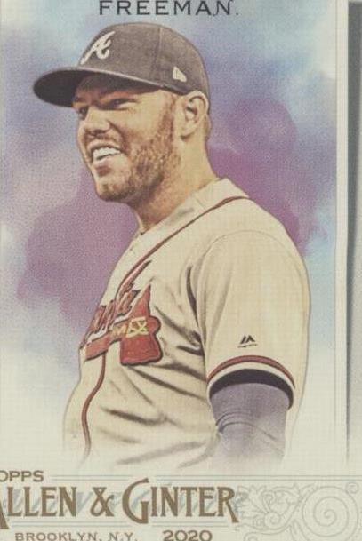 2020 Topps Allen & Ginter's - Freddie Freeman #47 - 1 of 1