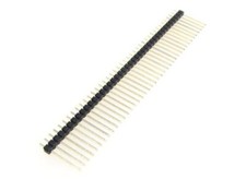 1x40 Pin 2.54mm Straight Male Header 15mm long - Pack of 5