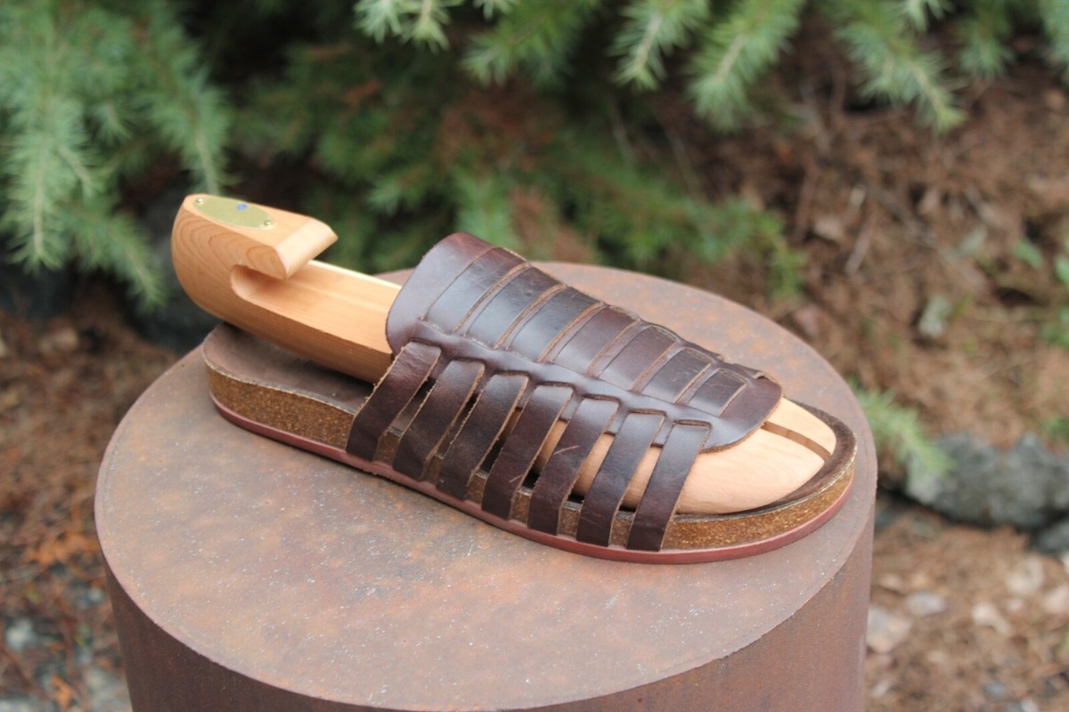 Polo Ralph Lauren Huarache Sandals 9.5 D Made In Mexico 