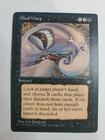 MTG Magic The Gathering Card Mind Warp Sorcery Black Ice Age 1995