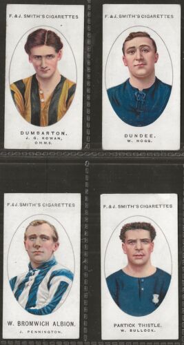 SMITHS - FOOTBALL CLUB RECORDS 1916/17- 4 CARDS - LOT 1 OF 2 - Picture 1 of 2
