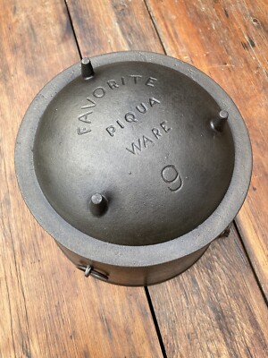 Favorite Piqua Ware #9 Three Legged Kettle