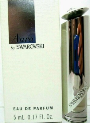 SWAROVSKI AURA EAU DE PARFUM MINI SPLASH 0.17 Oz / 5 ml NEW TRAVEL