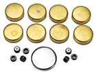 Pontiac Brass Freeze Plug Kit-Block