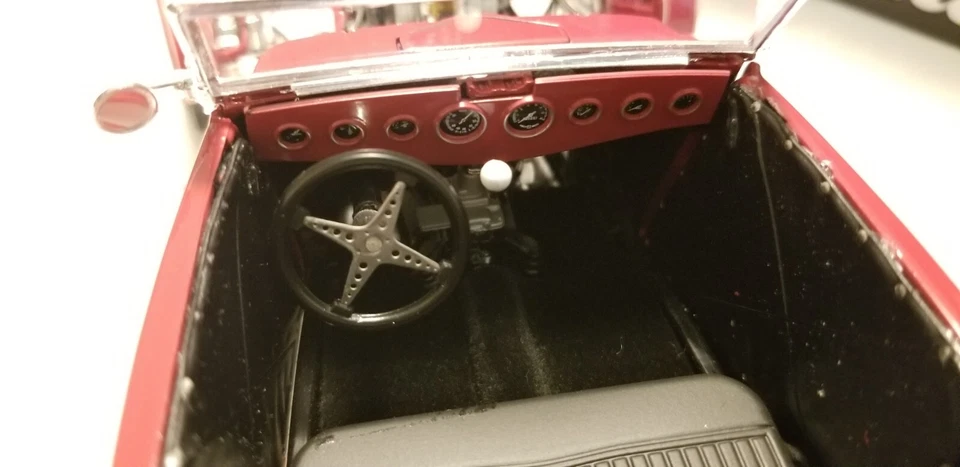 1934 Hot Rod Roadster "INDIAN MOTORCYCLE 1901" 1/18  Diecast Replica By GMP  - Image 4 of 4