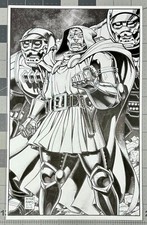 Marvel Fantastic Four 583 Art Arthur Adams DOCTOR DOOM Variant ORIGINAL ART