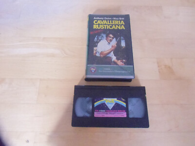 VHS, Cavalleria Rusticana, Anthony Quinn , May Britt, VPS Video, VHS Rarität, 