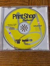 Print Shop Deluxe Computer Software